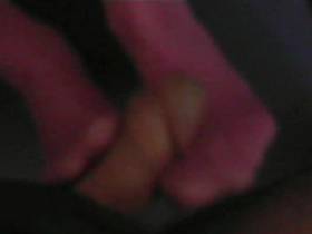 Vorschaubild vom Privatporno mit dem Titel "In Pink-Nylons einen gewichst" von abwichser75