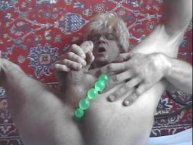 Vorschaubild vom Amateurporno mit dem Titel "Anal, Anal-liebeskugel und Sperma auf Gesicht in 40 sekunden." von sansaniz