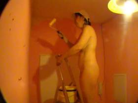 Vorschaubild vom Privatporno mit dem Titel "Die nakte Malerin" von SadoMasoPaar