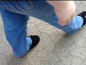 Vorschaubild vom Privatporno mit dem Titel "Mein Dicker Jeans Arsch" von Lina989