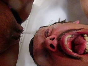Vorschaubild vom Amateurporno mit dem Titel "User abfüllung aus sicht der herrin 2/2" von herrinsamira