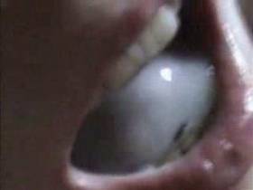 Vorschaubild vom Privatporno mit dem Titel "Spermaspiel im Mund" von udo2005
